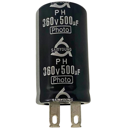 Capacitor Eletrolítico Snap-in 500uF 360V 25x46mm