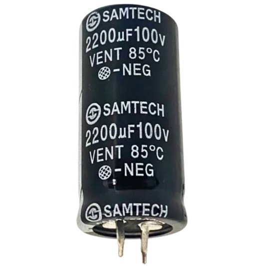 Capacitor Eletrolítico Snap-in 2200uF 100V 22x46mm