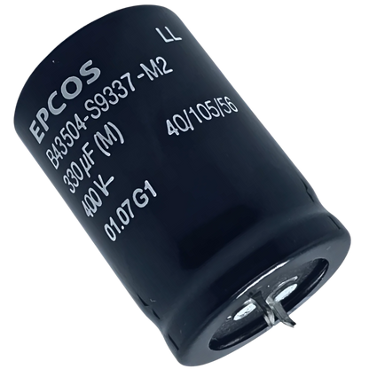 Capacitor Eletrolítico Snap-in 330uF 400V 30x45mm