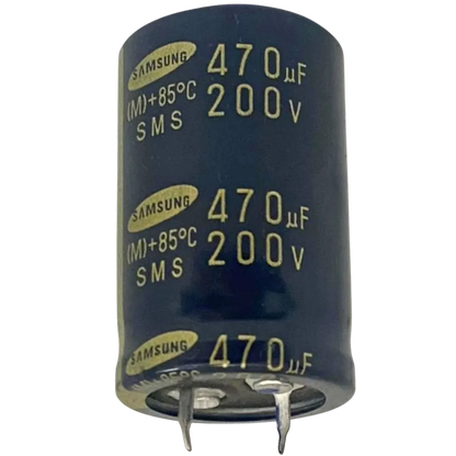 Capacitor Eletrolítico Snap-In 470uF 200V 25x40mm