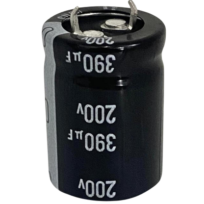 Capacitor Eletrolítico Snap-in 390uF 200V 22x30mm