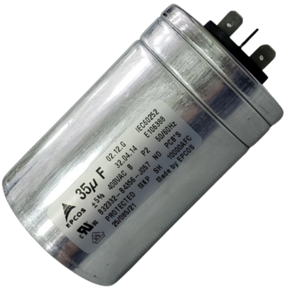 Capacitor De Partida 35uF 400V 45x93mm (Fast-on)