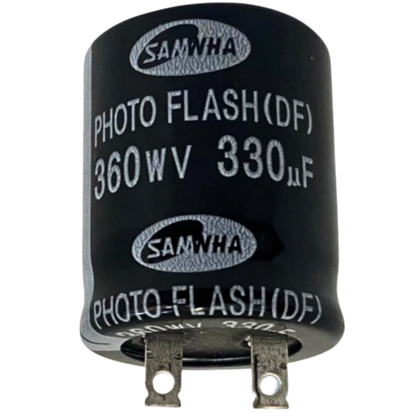 Capacitor Eletrolítico Snap-in 330uF 360V 25x31mm