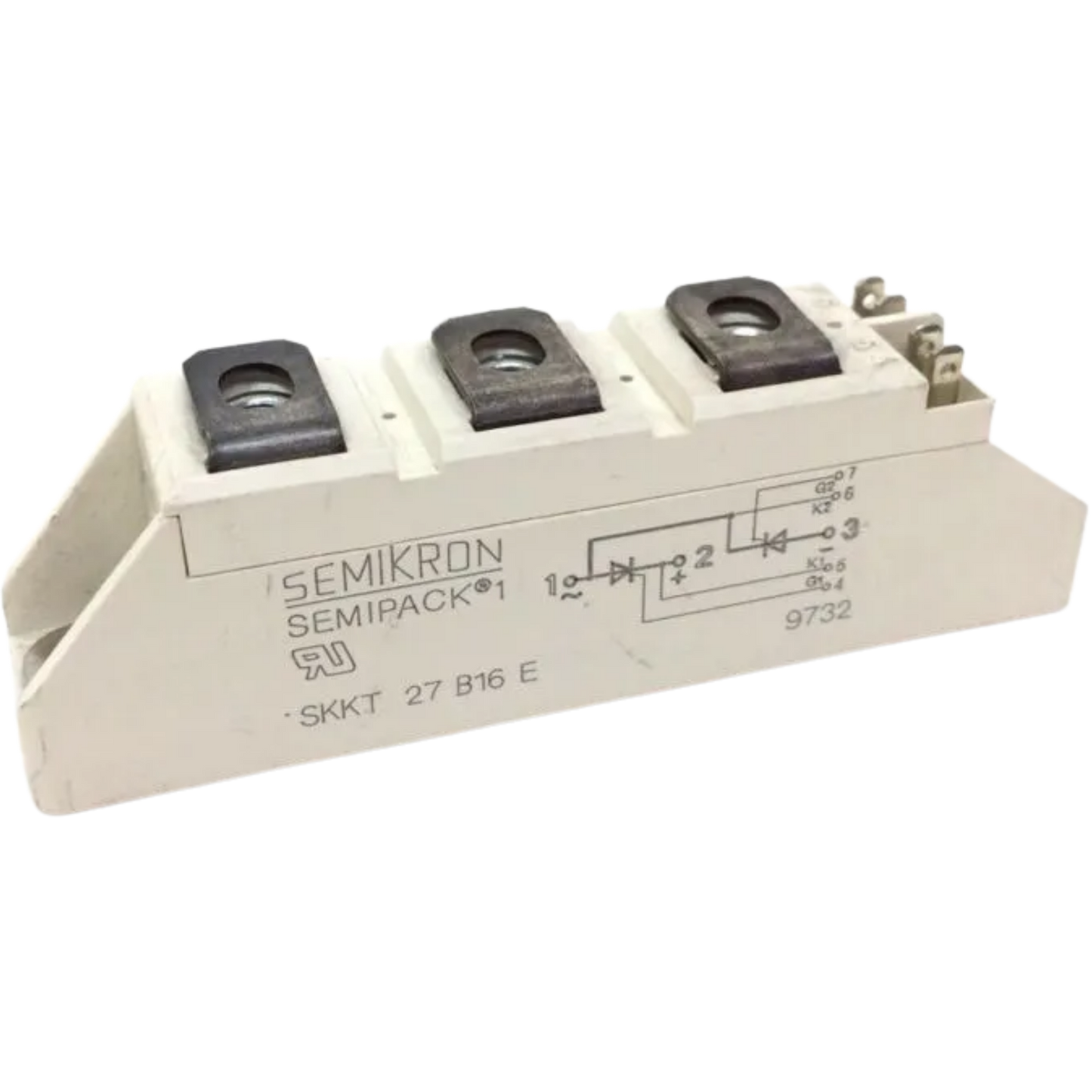 Módulo Tiristor SKKT27B16E 1600V 25A