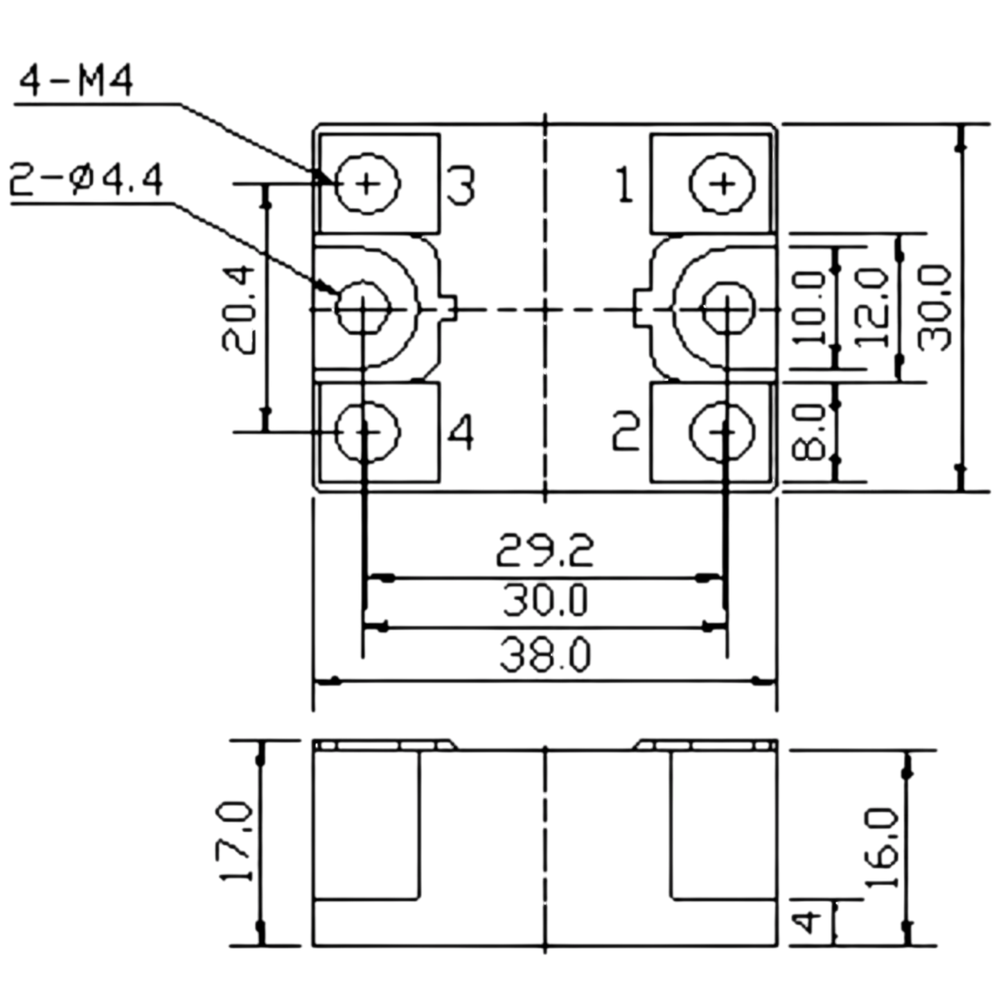 Módulo IGBT PHMB50E6CL 600V 50A