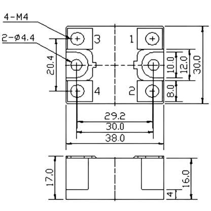 Módulo IGBT PHMB50E6CL 600V 50A