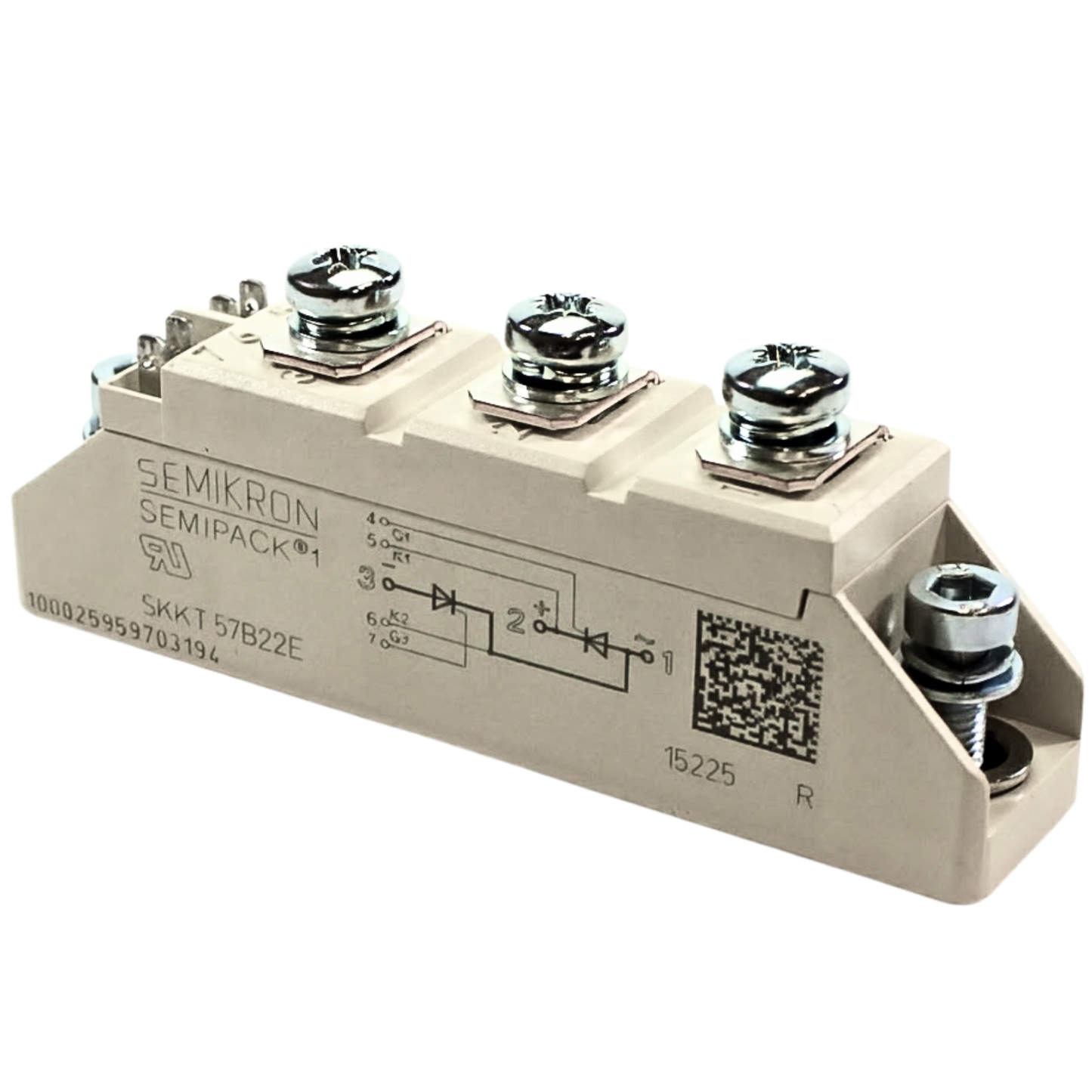 Módulo Tiristor SKKT57B22E 2200V 57A