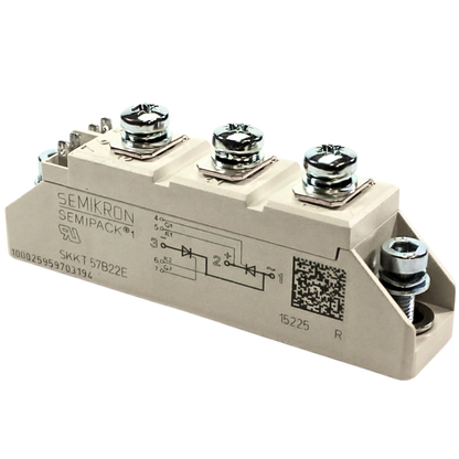Módulo Tiristor SKKT57B22E 2200V 57A