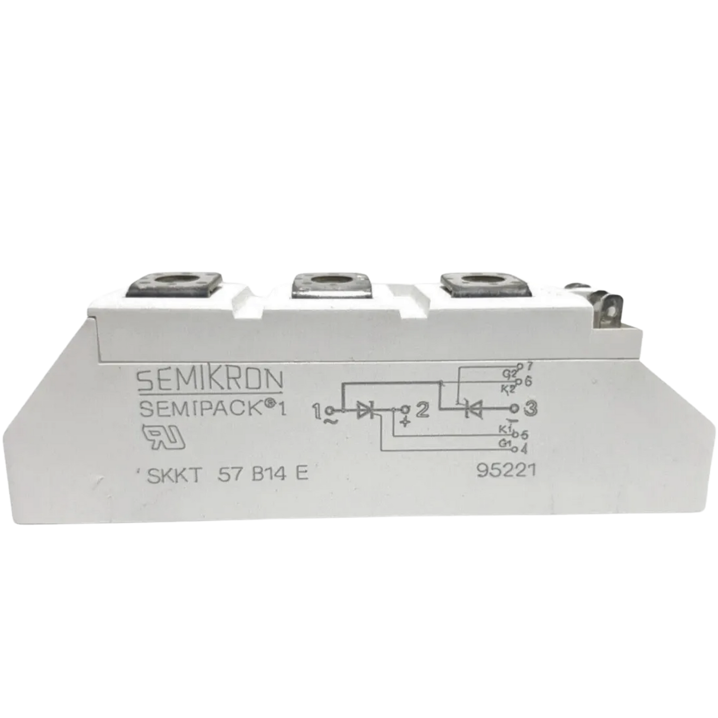 Módulo Tiristor SKKT57B14E 1400V 57A