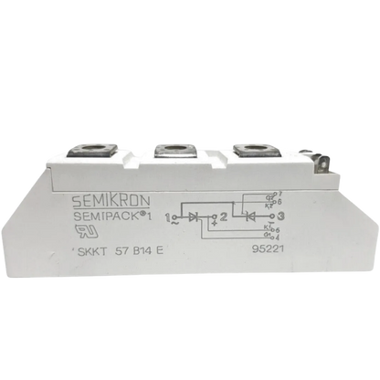 Módulo Tiristor SKKT57B14E 1400V 57A