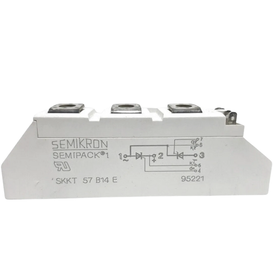 Módulo Tiristor SKKT57B14E 1400V 57A