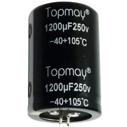 Capacitor Eletrolítico Snap-In 1200uF 250V 30x45mm