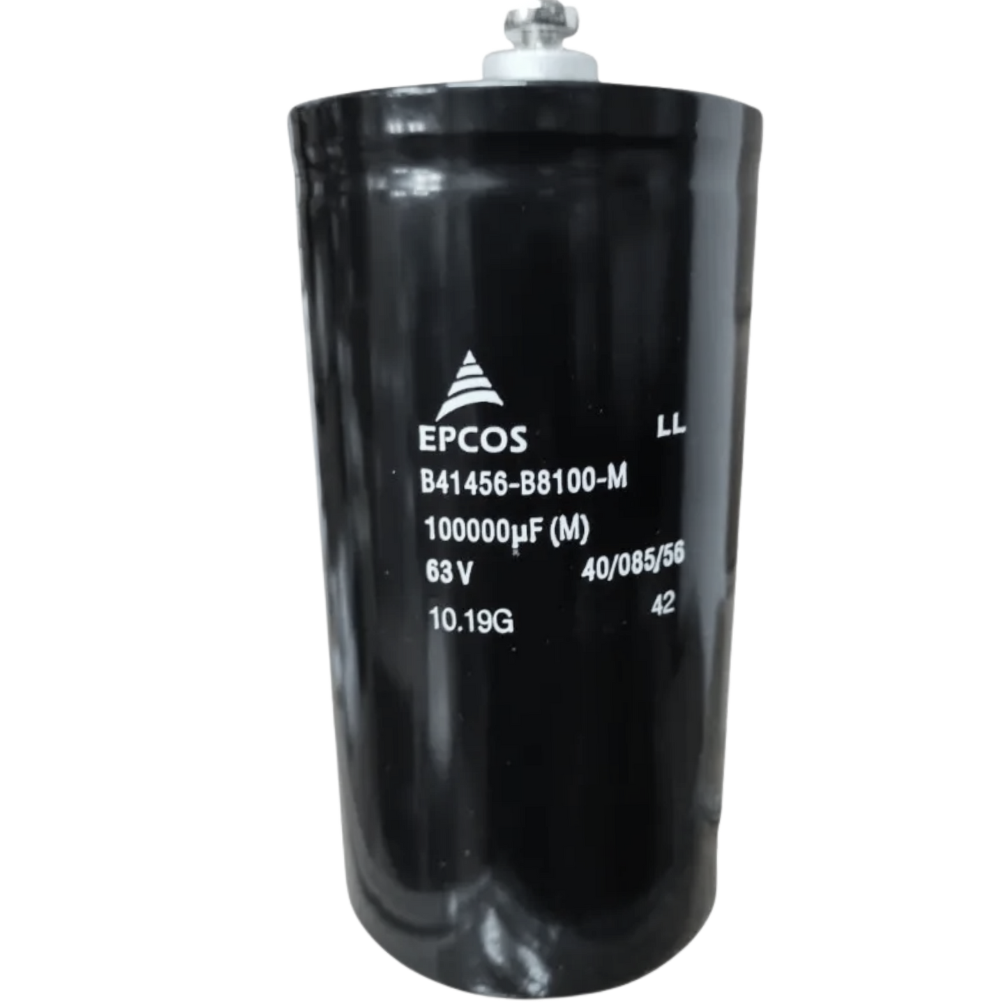 Capacitor Eletrolítico Giga 100000uF 63V 76x143mm