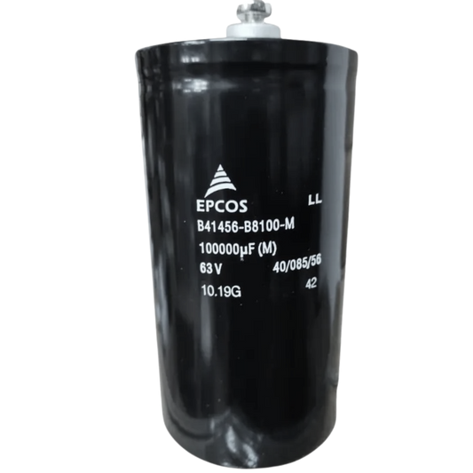 Capacitor Eletrolítico Giga 100000uF 63V 76x143mm