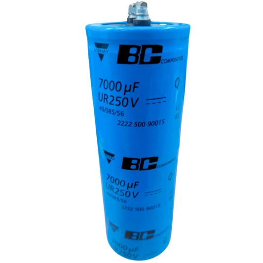 Capacitor Eletrolítico Giga 7000uF 250V 76x220mm