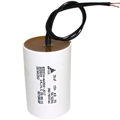 Capacitor De Partida 30uF 380/400V 45x70mm (2Fios)