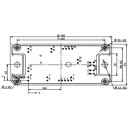 Módulo IGBT 10-FY12NMA160SH01-M820F1802 1200V 160A