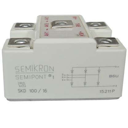 Ponte Retificadora SKD100/16E 1600V 100A