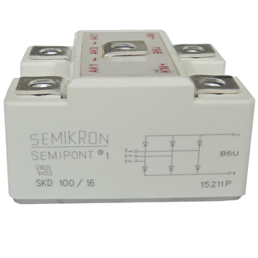 Ponte Retificadora SKD100/16E 1600V 100A
