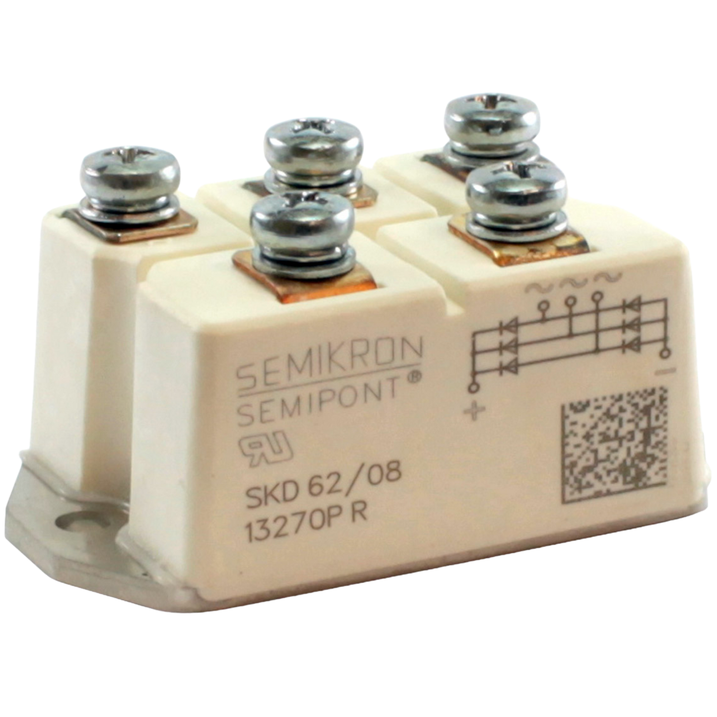 Ponte Retificadora SKD62/08 800V 60A