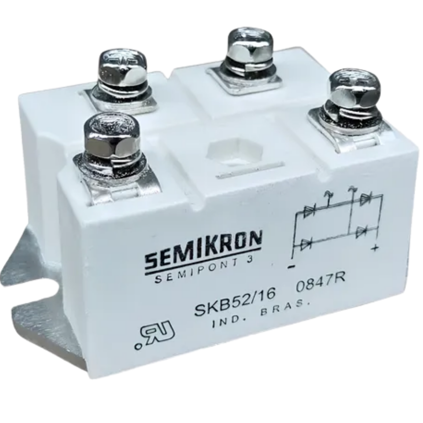 Ponte Retificadora SKB52/16 1600V 52A