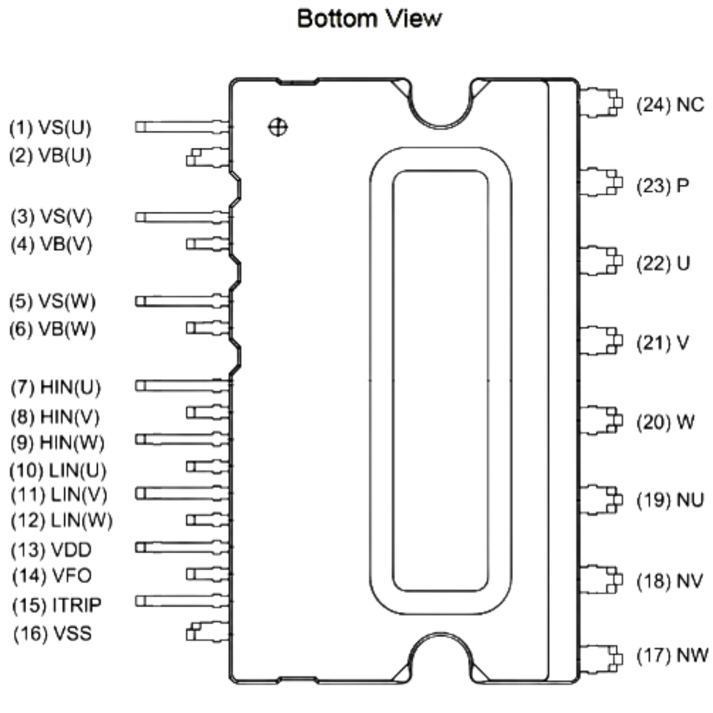 Módulo Controlador e Drive IGCM15F60GA 600V 15A