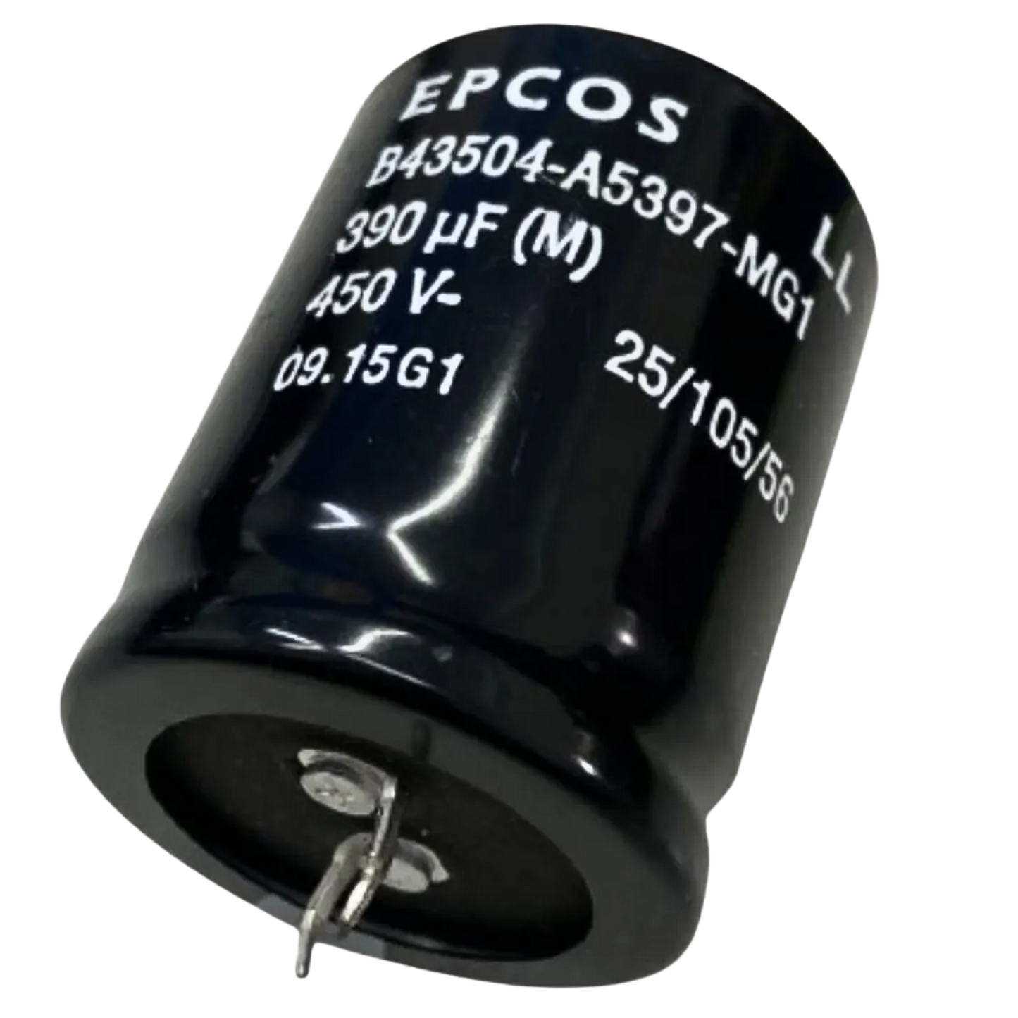 Capacitor Eletrolítico Snap-in 390uF 450V 35x45mm