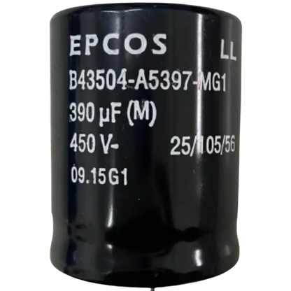 Capacitor Eletrolítico Snap-in 390uF 450V 35x45mm
