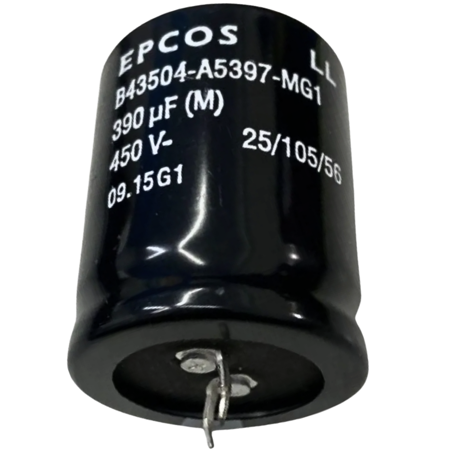 Capacitor Eletrolítico Snap-in 390uF 450V 35x45mm