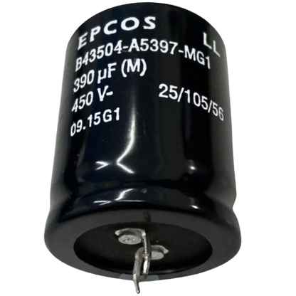 Capacitor Eletrolítico Snap-in 390uF 450V 35x45mm