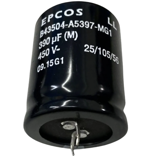 Capacitor Eletrolítico Snap-in 390uF 450V 35x45mm