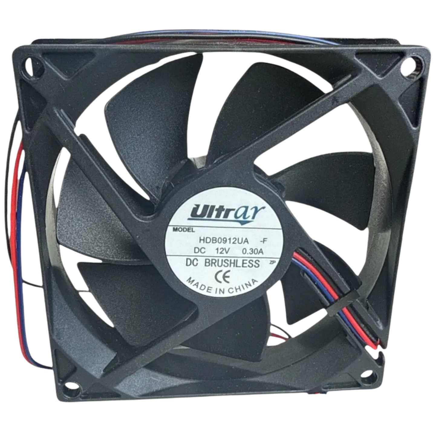 Microventilador HDB0912UA 12VDC 0,30A 92x92x25mm