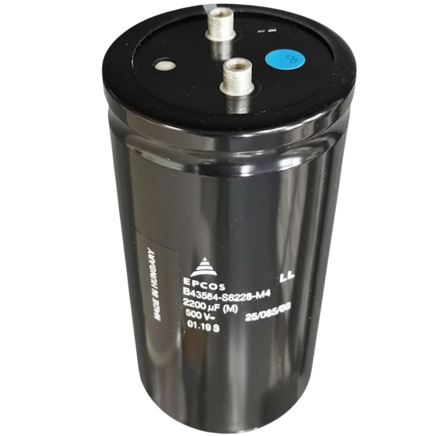 Capacitor Eletrolítico Giga 2200uF 500V 77x145mm