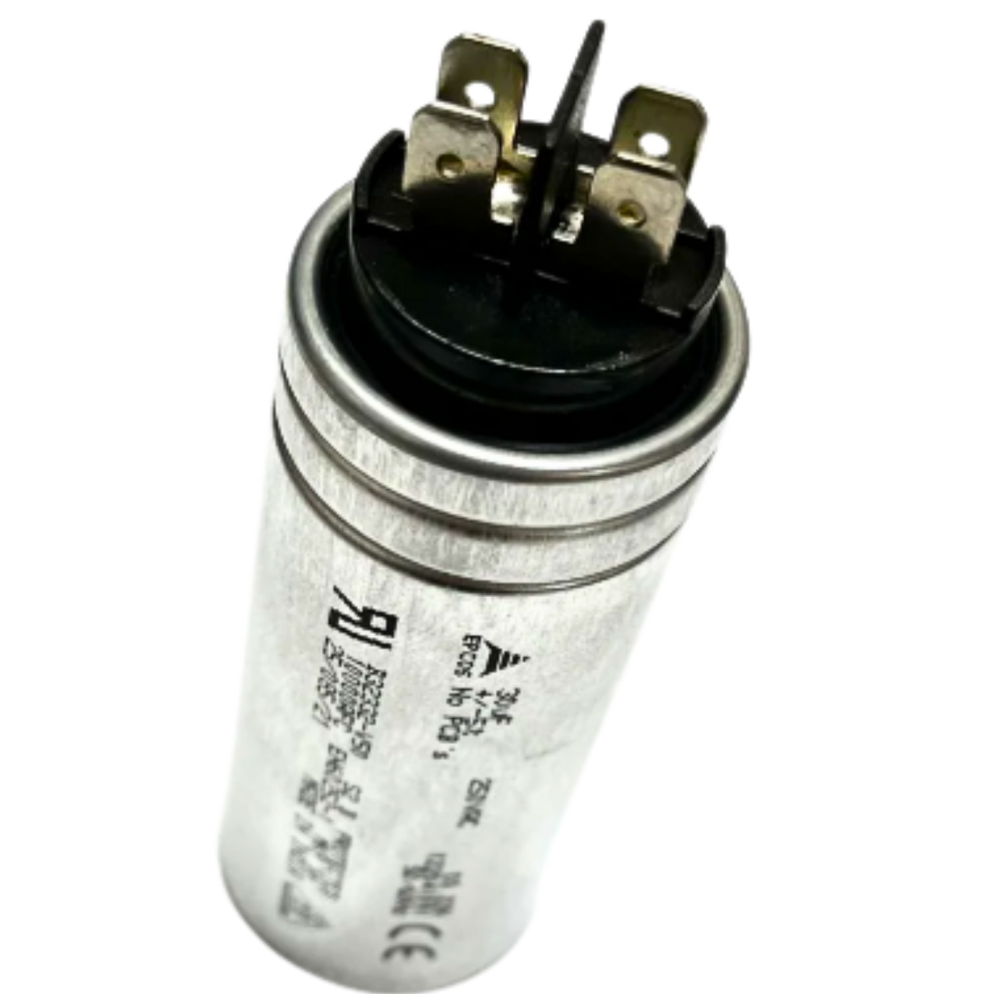Capacitor De Partida 30uF 250V 40x80mm (Fast-on)