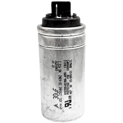 Capacitor De Partida 30uF 250V 40x80mm (Fast-on)