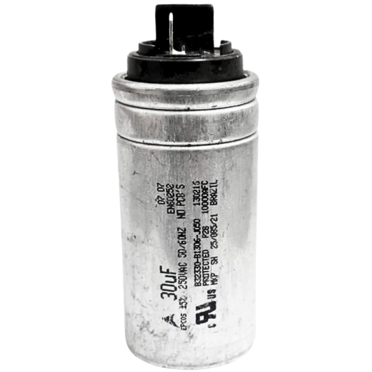 Capacitor De Partida 30uF 250V 40x80mm (Fast-on)