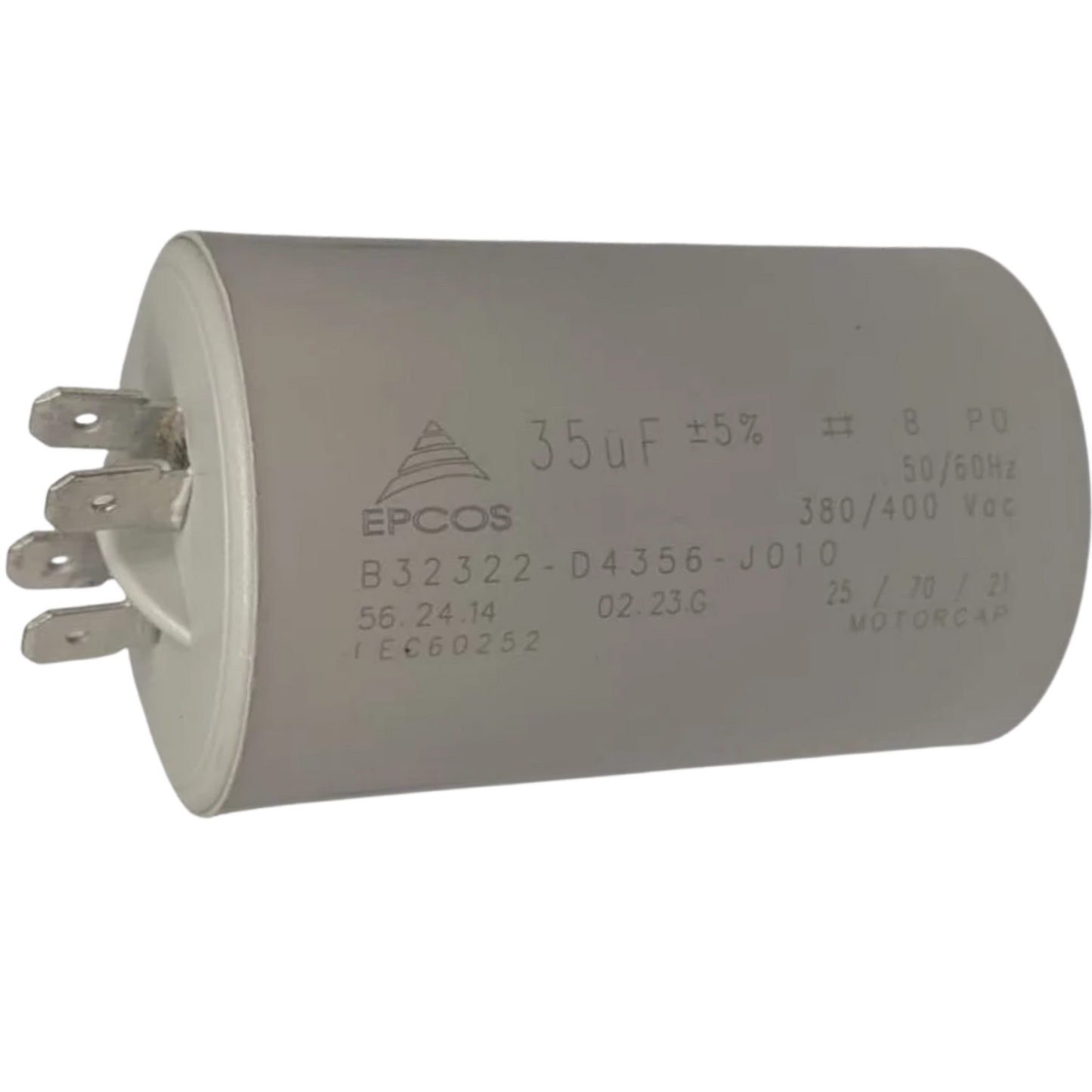 Capacitor De Partida 35uF 380/400V 45x72mm (Fast-on)