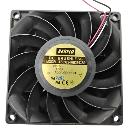 Microventilador AS09224HB3893B0 24VDC 1,50A 92x92x38mm