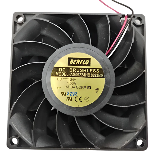 Microventilador AS09224HB3893B0 24VDC 1,50A 92x92x38mm