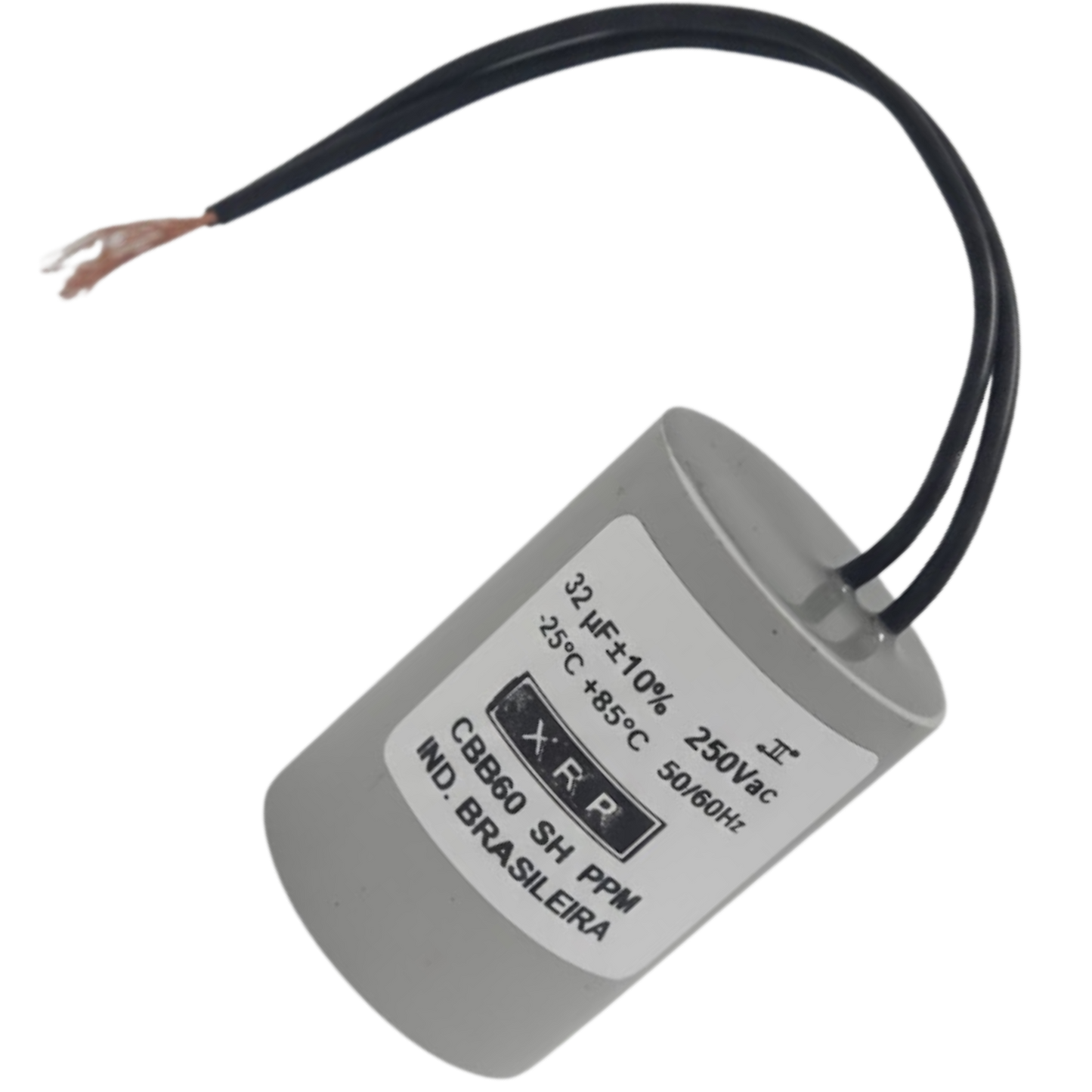 Capacitor De Partida 32uF 250V 35x49mm (2Fios)