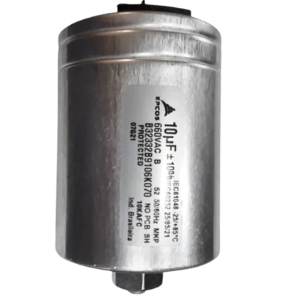 Capacitor De Partida 10uF 660V 64x82mm (Fast-on)