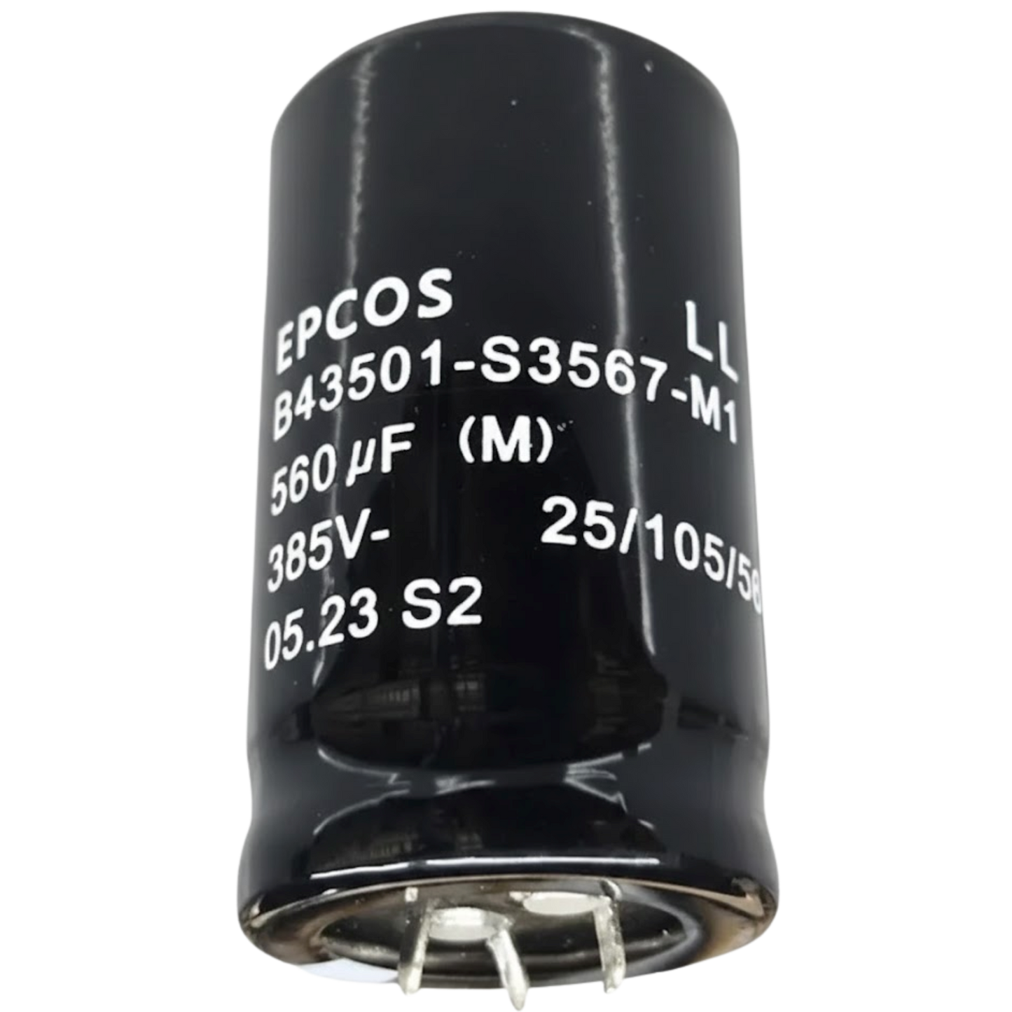Capacitor Eletrolítico Snap-in 560uF 385V 30x50mm