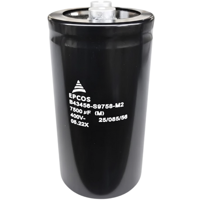 Capacitor Eletrolítico Giga 7500uF 400V 75x145mm