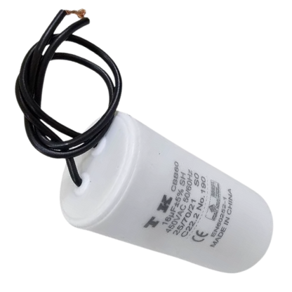 Capacitor De Partida 15uF 450V 38x76mm (2Fios)