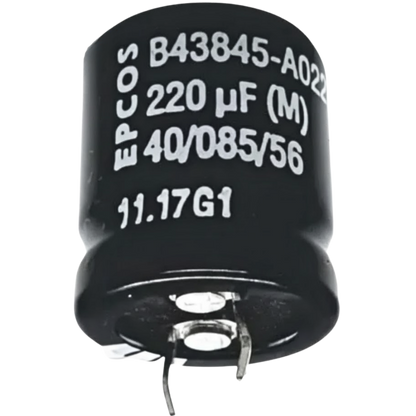 Capacitor Eletrolítico Snap-in 220uF 400V 30x30mm