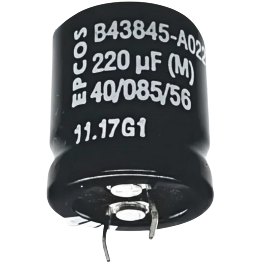 Capacitor Eletrolítico Snap-in 220uF 400V 30x30mm