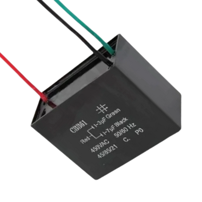 Capacitor De Partida CBB61 3uF+7uF 450V (3Fios)
