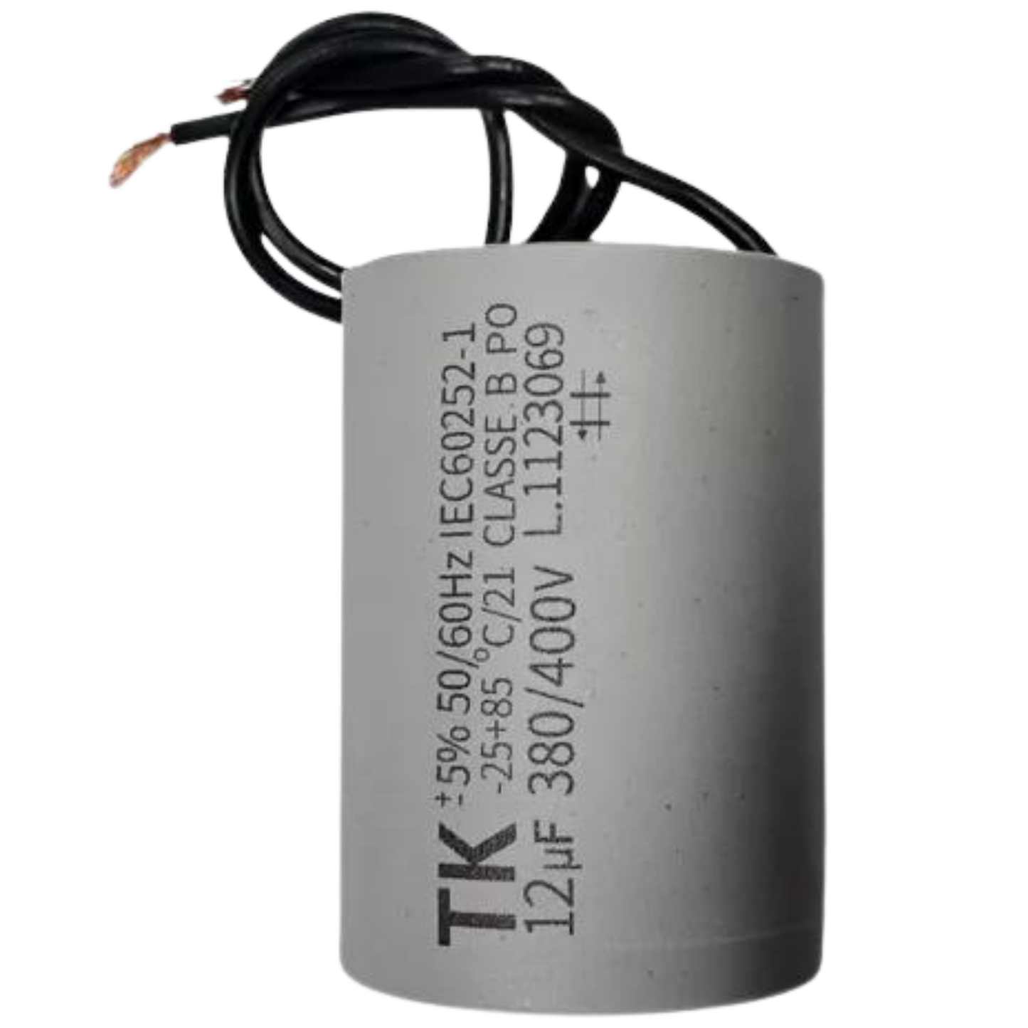 Capacitor De Partida 12uF 380/400V 35x47mm (2Fios)