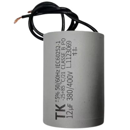 Capacitor De Partida 12uF 380/400V 35x47mm (2Fios)