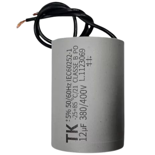 Capacitor De Partida 12uF 380/400V 35x47mm (2Fios)